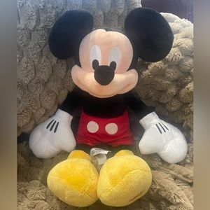 Authentic Disney Store Mickey Mouse plush toy. Aprox 19”